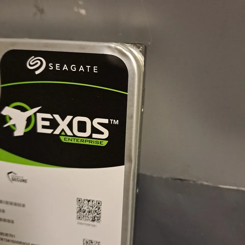 SEAGATE EXOS ENTERPRISE 18X 12TB SATA HARD DRIVE 