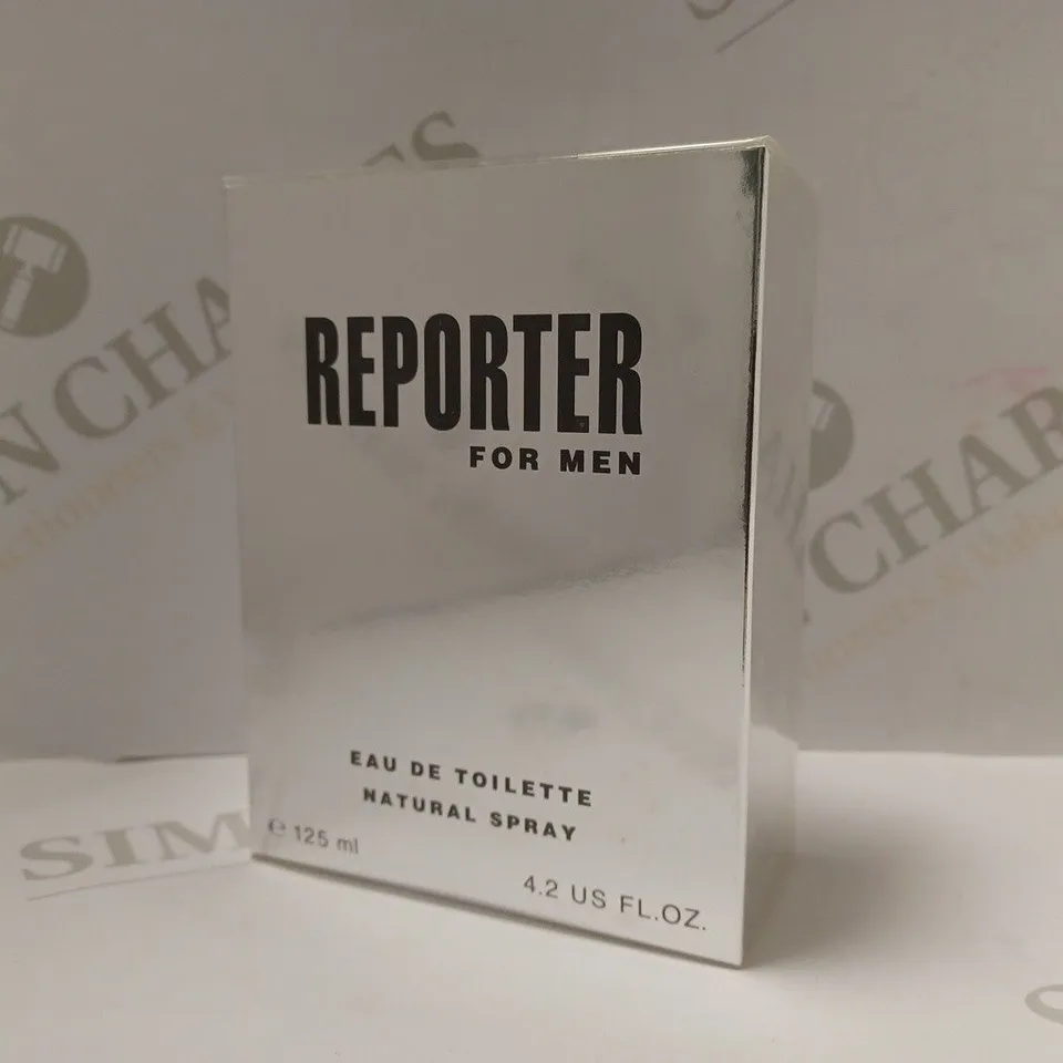 BOX OF APPROX 12 X 125ML REPORTER FOR MEN EAU DE TOILETTE SPRAY 