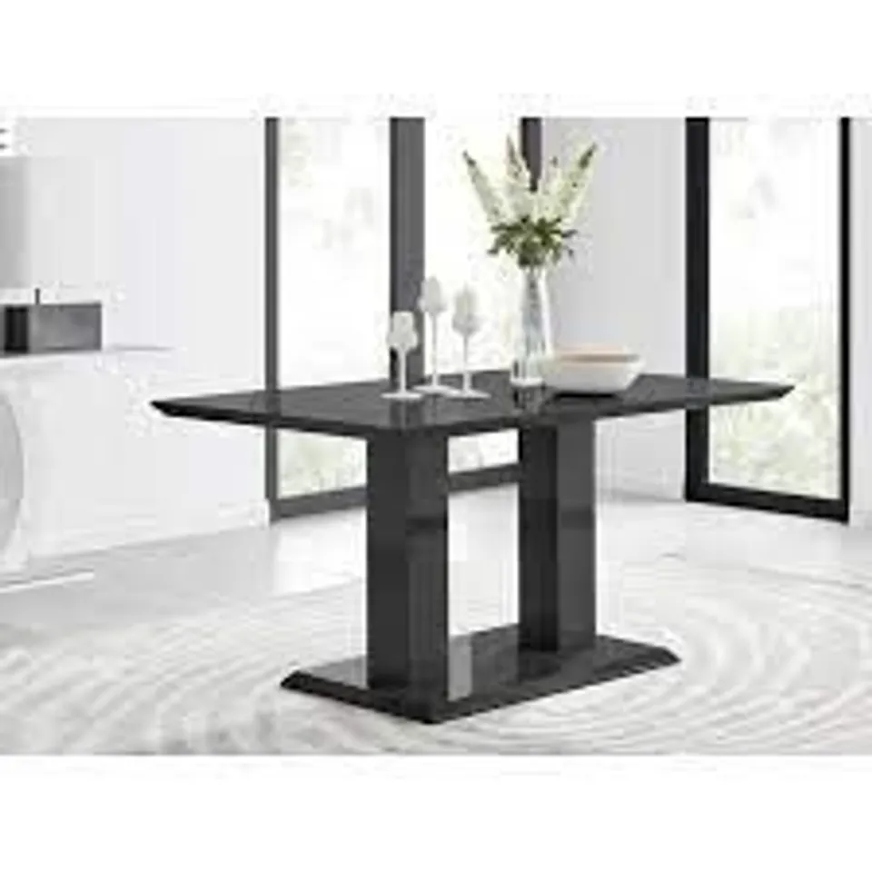 EUBANKS DINING TABLE TOP COLOUR BLACK (BOX OF 2)