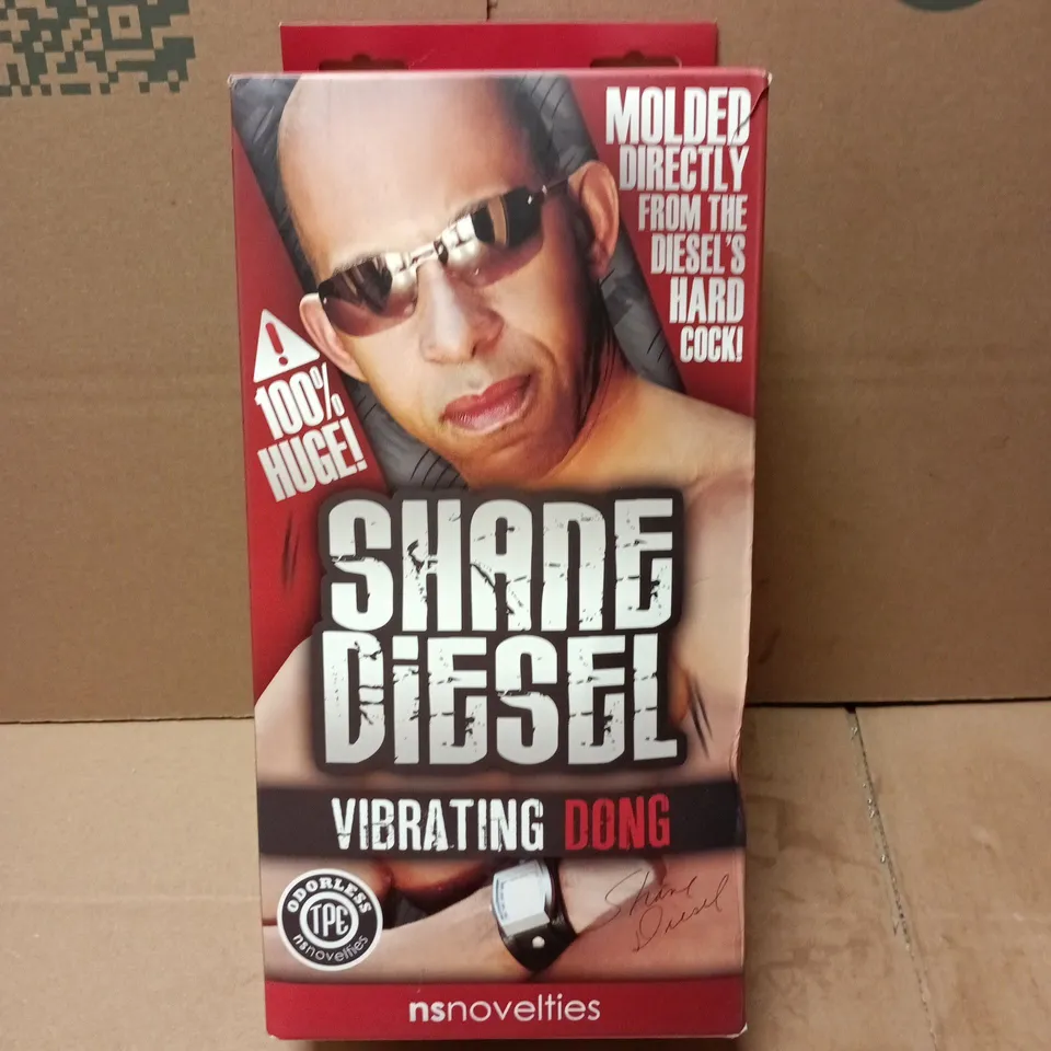 NSNOVELTIES SHANE DIESEL 10" VIBRATING DONG