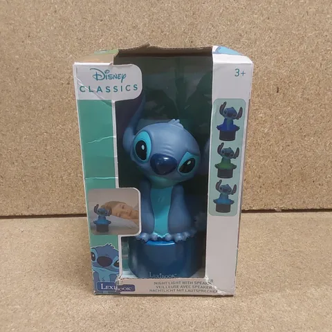 BOXED DISNEY STITCH NIGHTLIGHT WITH SPEAKER