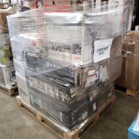 PALLET OF APPROXIMATELY 28 UNPROCESSED RAW RETURN HOUSEHOLD AND ELECTRICAL GOODS TO INCLUDE;