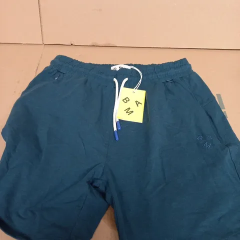 BROOK ACTIVE SWEAT SHORT OCEAN TEAL, SIZE M