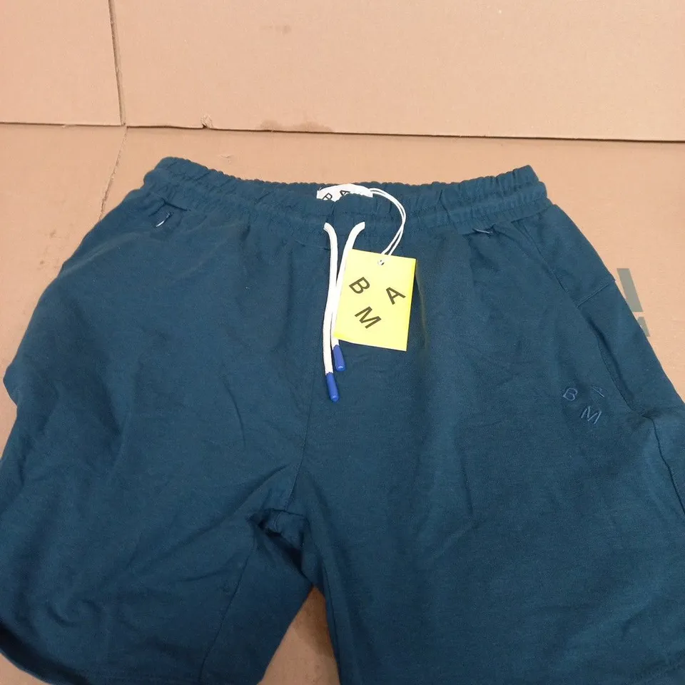 BROOK ACTIVE SWEAT SHORT OCEAN TEAL, SIZE M
