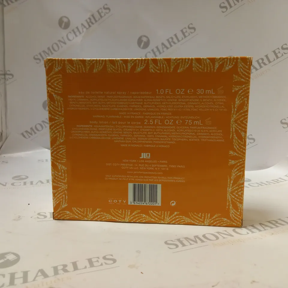 GLOW EAU DE TOILETTE AND BODY LOTION BY JLO