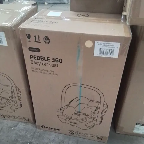 BOXED MAXI-COSI PEBBLE 360 BABY CAR SEAT