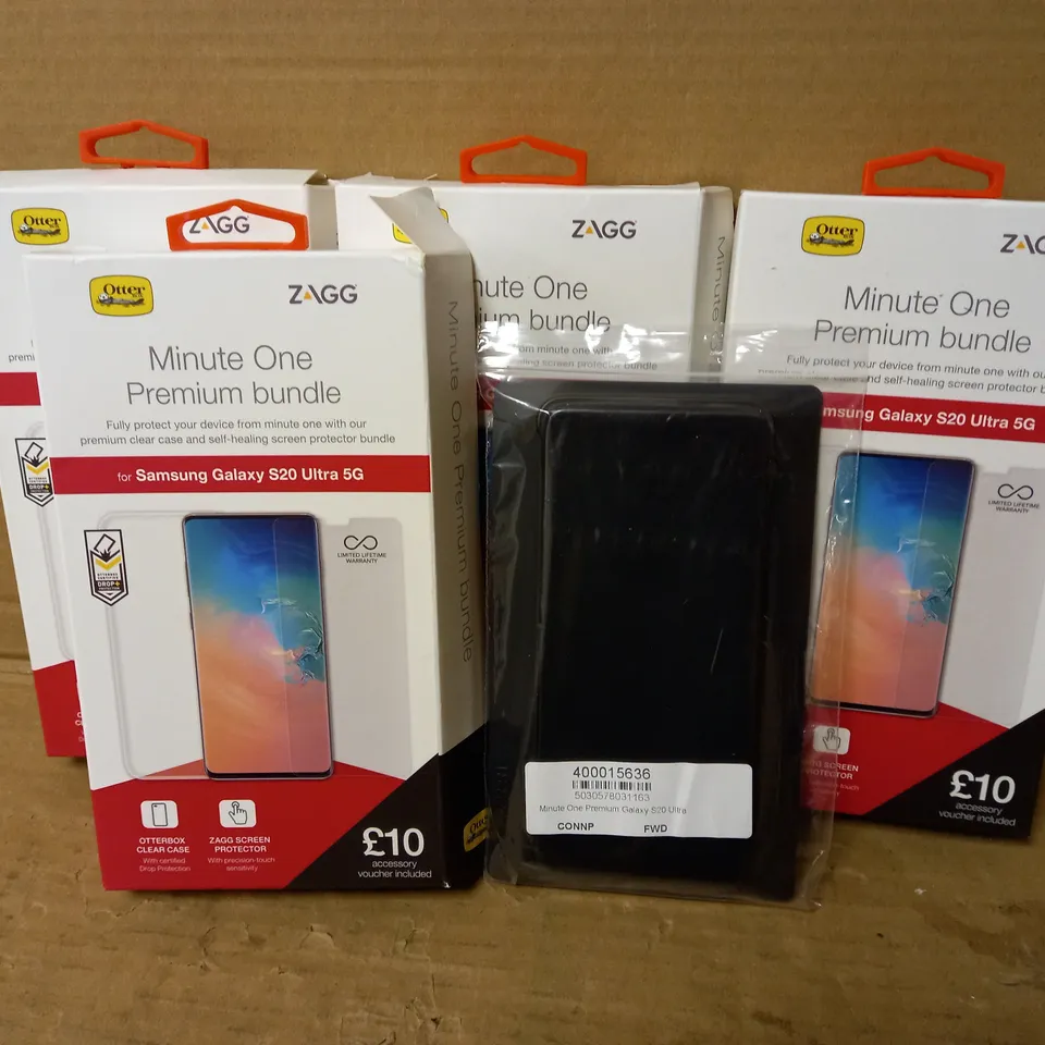 LOT OF 5 MINUTE ONE PREMIUM BUNDLES FOR SAMSUNG GALAXY S20 ULTRA 5G