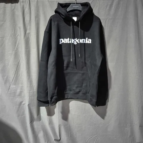 PATAGONIA HOODIE, BLACK, SIZE L