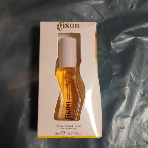 GISOU HONEY INFUSED LIP OIL – HONEY GOLD, 8ML