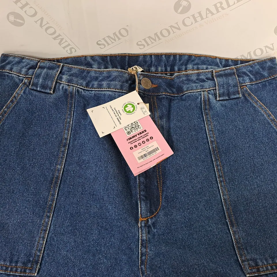 LUCY AND YAK DELORES JEANS IN MID WASH BLUE - 38 R