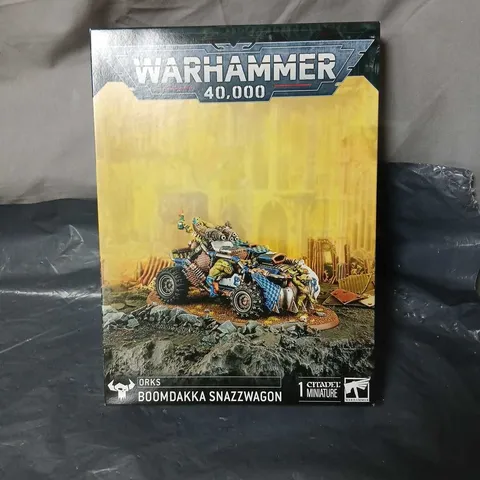 WARHAMMER 40,000 ORKS BOOMDAKKA SNAZZWAGON – BOXED (1 CITADEL MINIATURE)