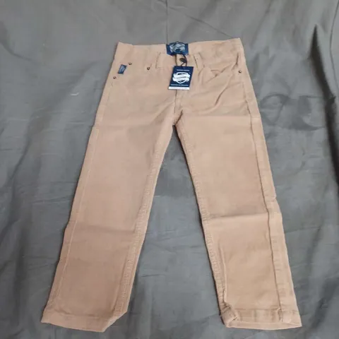 CHELSEA CLOTHING CO JAKE JEANS IN CAMEL SIZE 3YRS