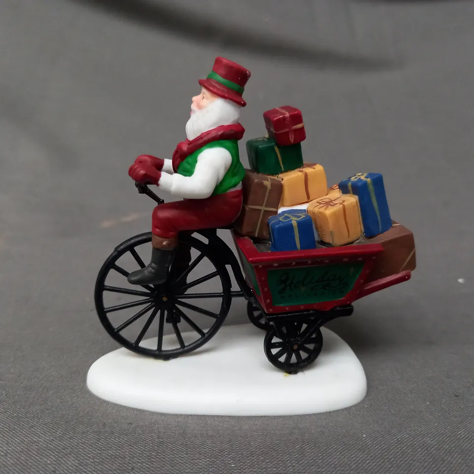 BOXED DEPARTMENT 56 HERITAGE VILLAGE COLLECTION HOLIDAY DELIVERIES MODEL