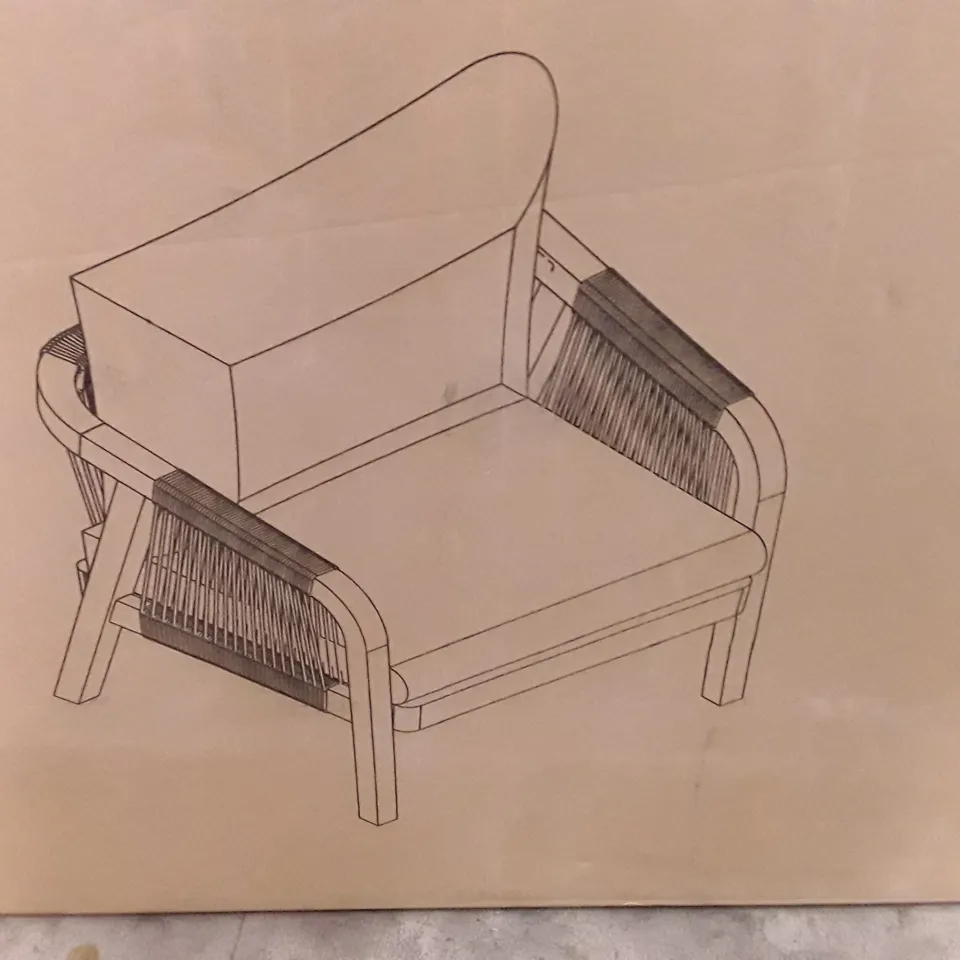 BOXED MICHELLE KEEGAN SOFA SET (ONLY BOXES 1 & 3 OF 4)