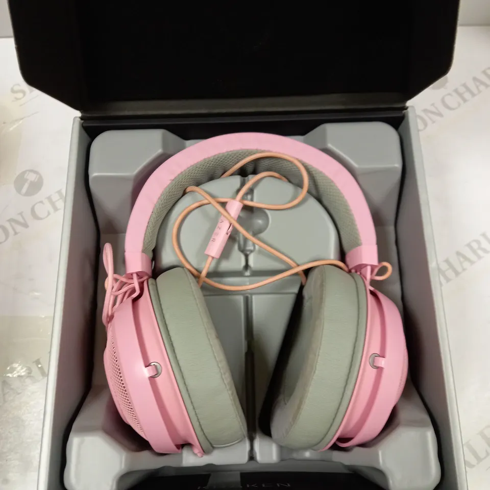 RAZER KRAKEN QUARTZ MULTI-PLATFORM WIRED GAMING HEADSET