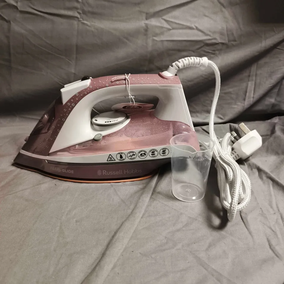 RUSSELL HOBBS PEARL GLIDE PINK IRON – BOXED