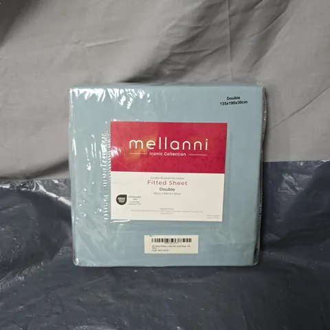 MELLANNI ICONIC COLLECTION FITTED SHEET – DOUBLE (135X190X30 CM)