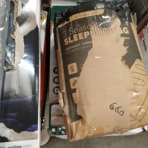 3 SEASON SLEEPING BAG BLUE
