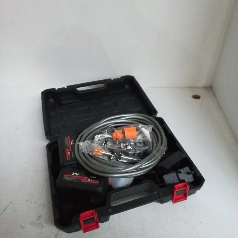 Cordless Power Tool Kit in Case – 21V battery & accessories