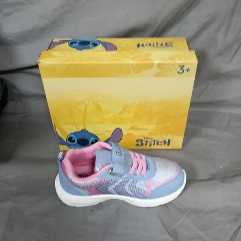 DISNEY STITCH KIDS' TRAINERS – BLUE & PINK - SIZE EUR 32