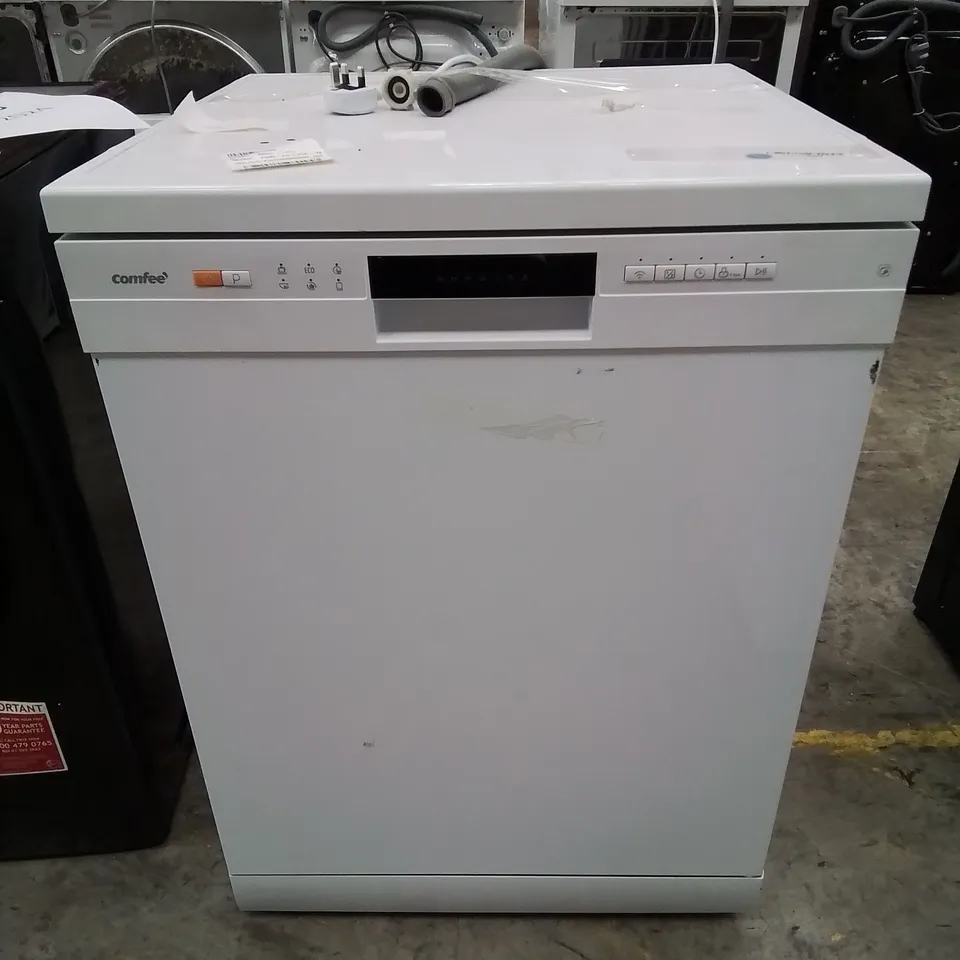 COMFEE' SLIMLINE FREESTANDING DISHWASHER FD934B-W - WHITE COLLECTION ONLY