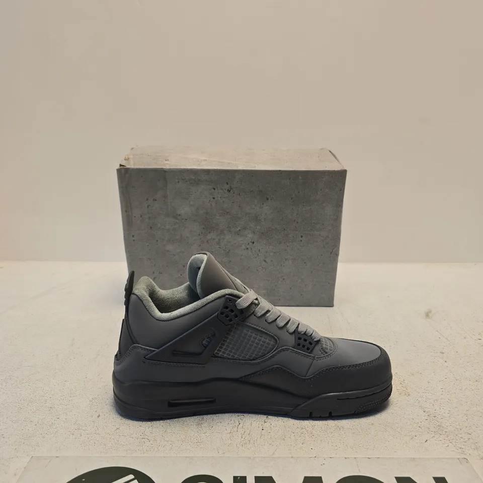 NIKE AIR JORDAN 4 RETRO GREY SNEAKERS – UK 10 (US 11)