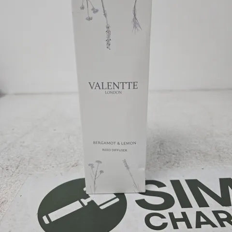 VALENTE LONDON BERGAMOT & LEMON REED DIFFUSER