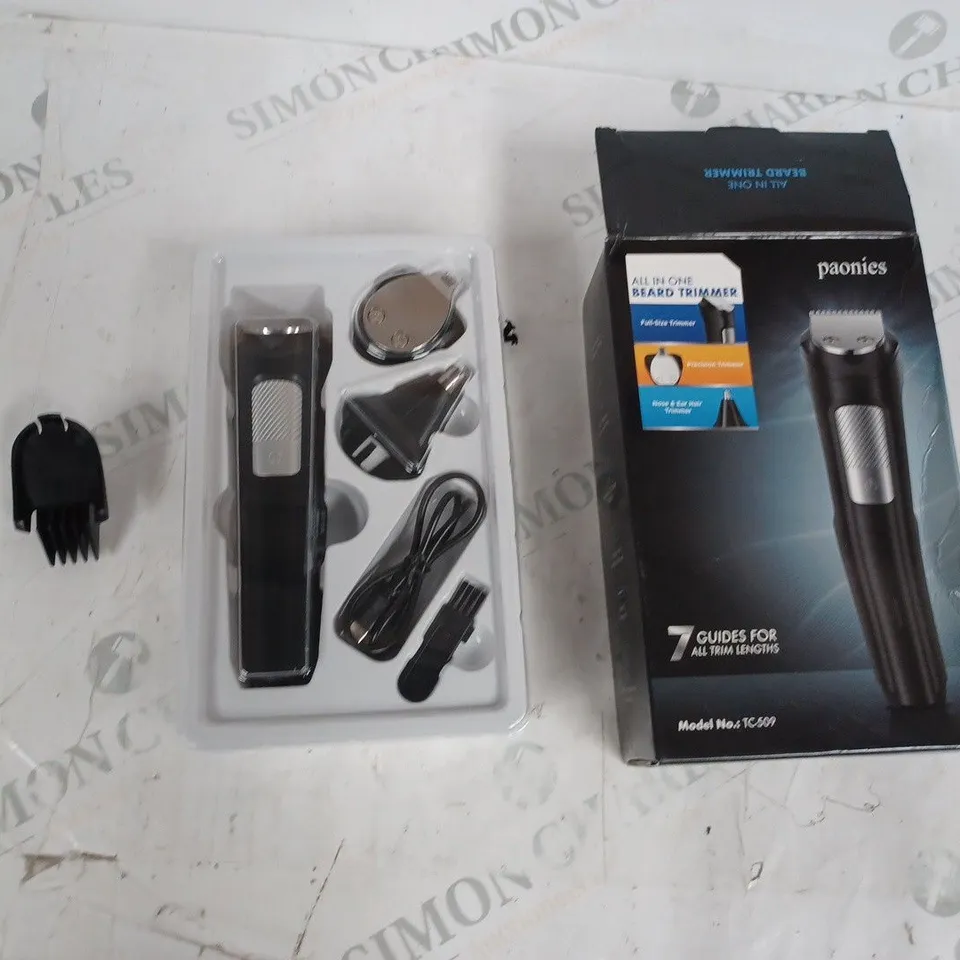 PAONIES ALL IN ONE BEARD TRIMMER 