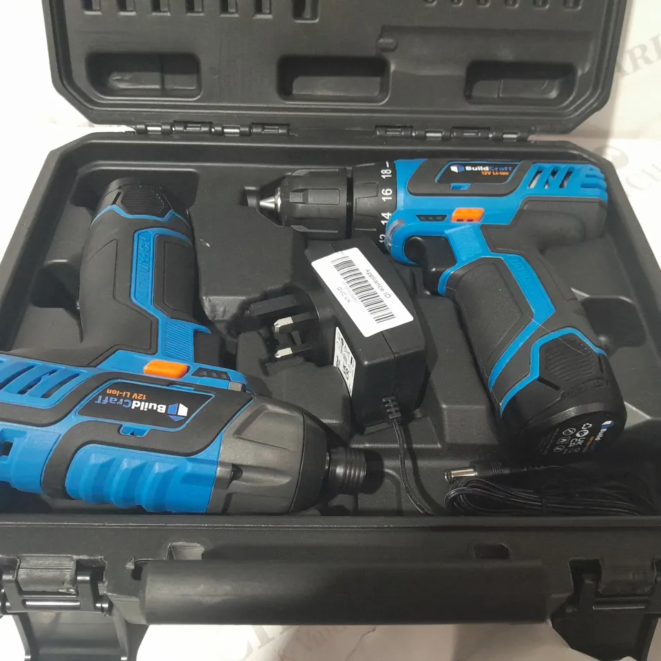 buildcraft 12 volt drill and impact driver set
