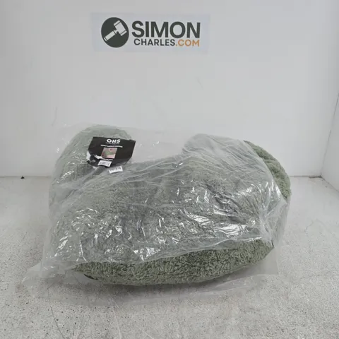 OHS TEDDY CUDDLE CUSHION WOODLAND GREEN – ONE SIZE