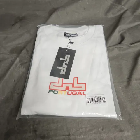 DNB ALL STARS PORTUGAL 25' TEE IN WHITE MULTI SIZE L