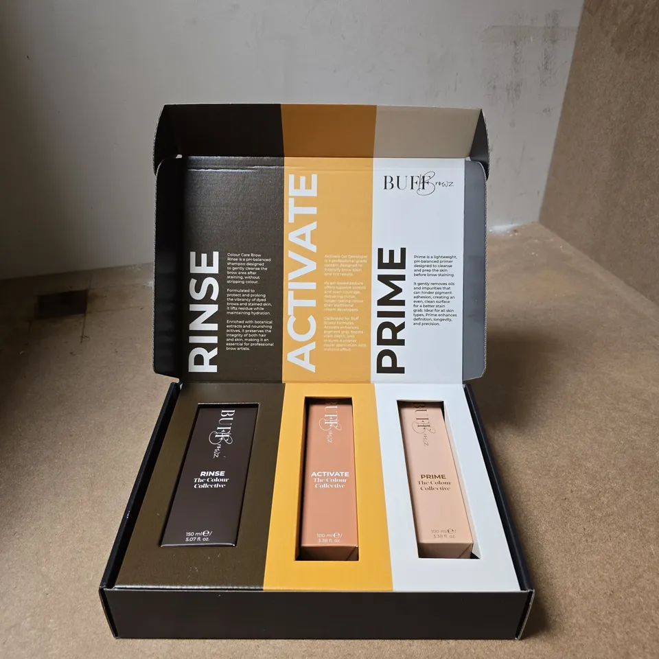 THE COLOUR COLLECTIVE BROW KIT – RINSE, ACTIVATE & PRIME