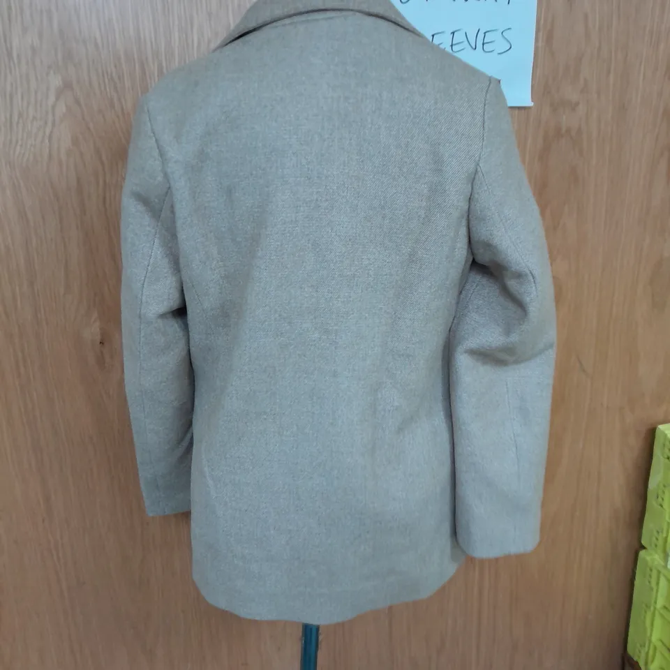 NOBODY'S CHILD CONNIE BLAZER IN BEIGE UK SIZE 6