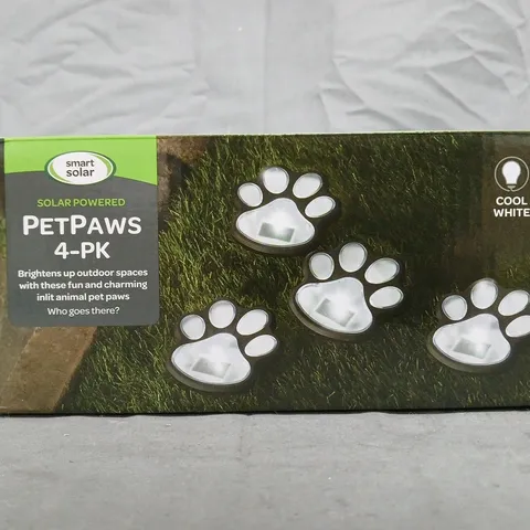 SMART SOLAR PETPAW LIGHTS - 4 PACK