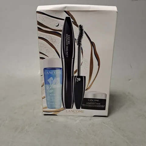 BOXED LANCOME HYPNOSE DRAMA MASCARA EYE ROUTINE GIFT SET