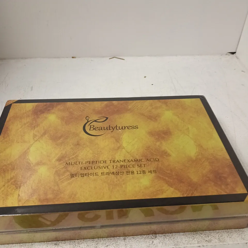 BEAUTYTIRESS MULTI-PEPTIDE TRANEXAMIC ACID EXCLUSIVE 12-PIECE SET