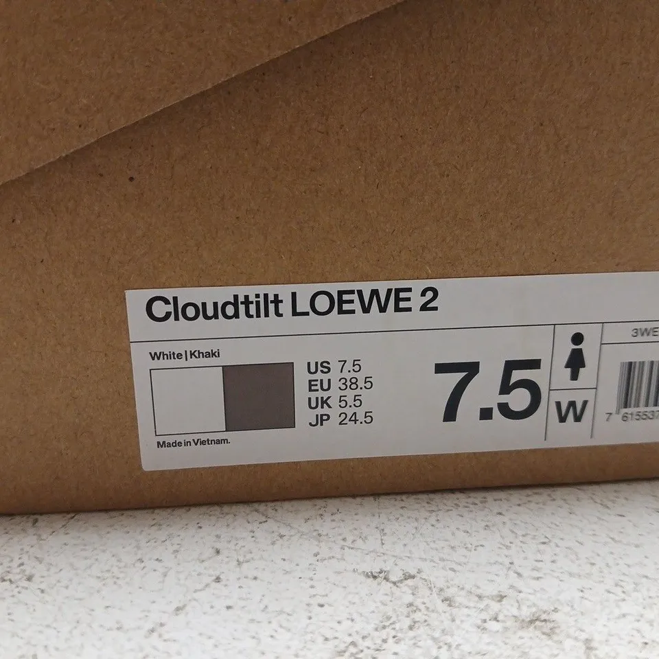 BOXED PAIR OF ON CLOUD LOEWE CLOUDTILT TRAINERS – WOMEN'S UK 5.5 