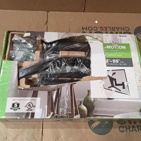 BOXED SANUS VUEPPINT FULL MOTION TV WALL MOUNT FITS 32-55" FMF319-B2