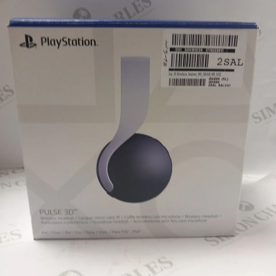 BOXED PLAYSTATION PULSE 3D WIRELESS HEADSET