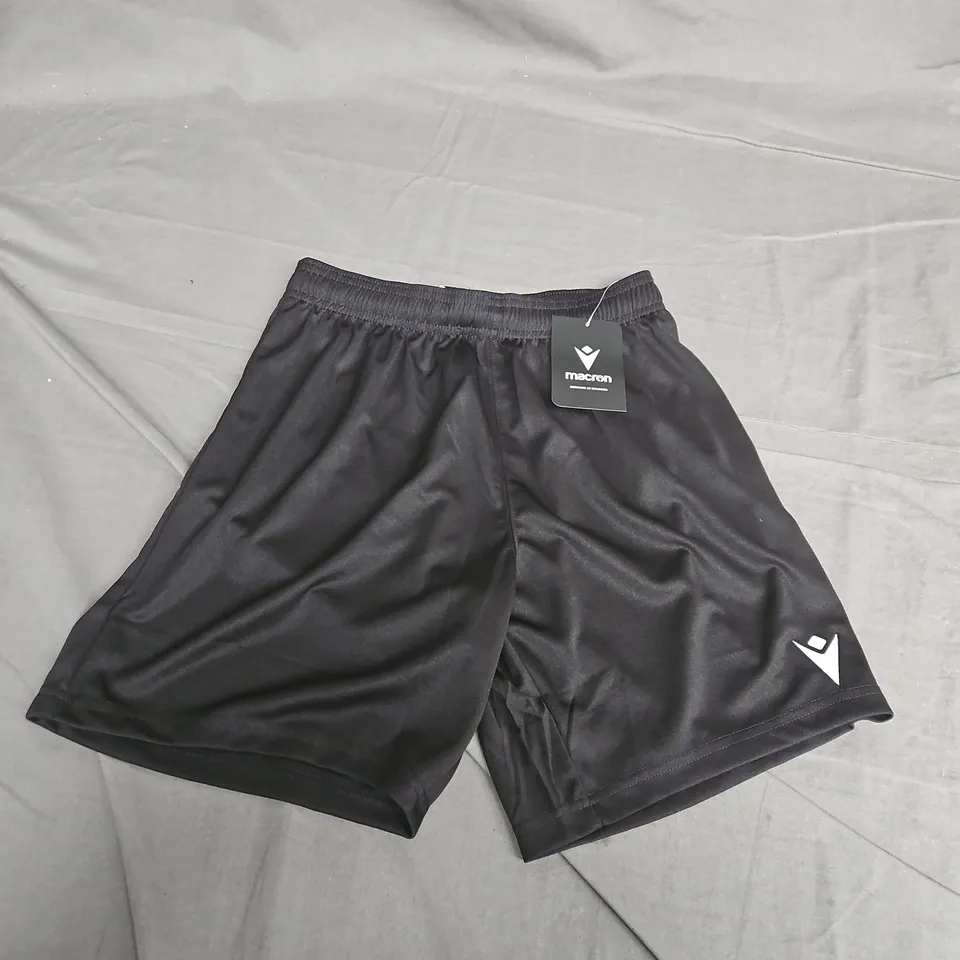 MACRON MESA HERO SHORTS IN BLACK - SMALL