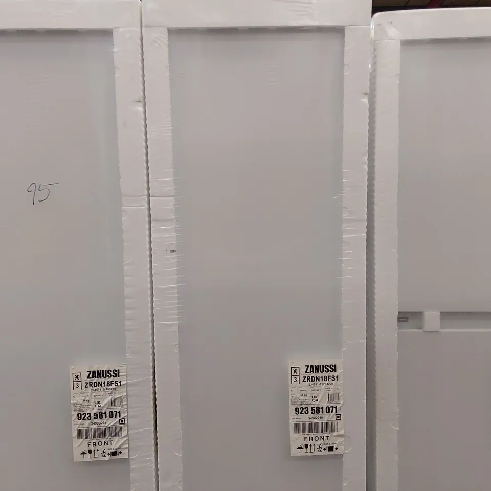 ZANUSSI SERIES 20 DYNAMIC AIR INTEGRATED TALL FRIDGE 311L MODEL ZRDN18FS1 RRP £775