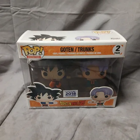 FUNKO POP! ANIMATION GOTEN & TRUNKS 2-PACK – DRAGON BALL Z