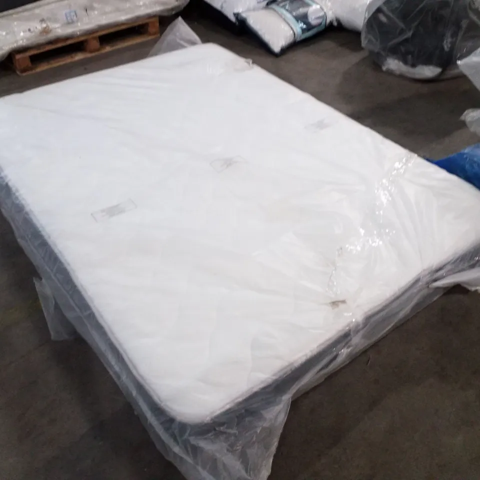BOXED ROLLED ASPIRE COOL 1000 POCKET TUFTED 135CM DOUBLE MATTRESS 