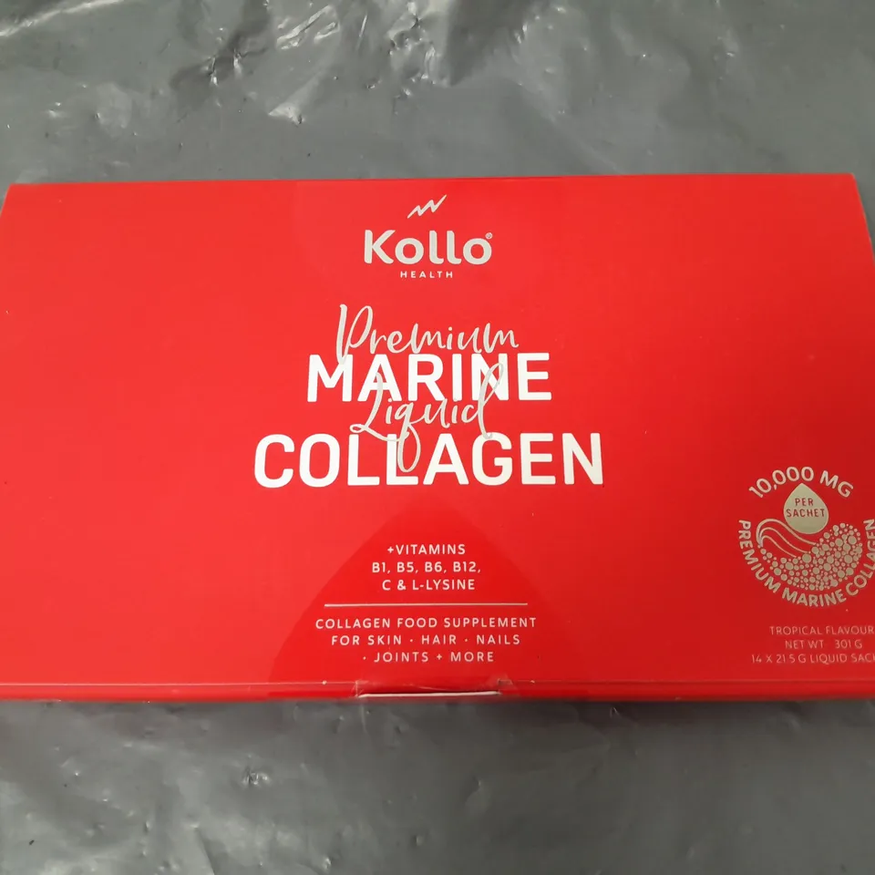 MULTIPACK OF KOLLO PREMIUM MARINE LIQUID COLLAGEN - 14 X 21.5G LIQUID SACHETS