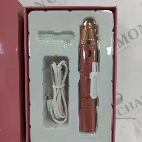 BOXED SIMPLY BEAUTY 2 IN 1 SUPER SMOOTH FACE & BROWS HAIR REMOVER, BLUSH