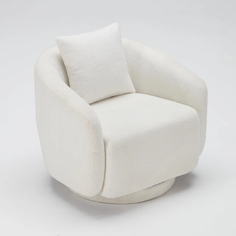BOXED FARINI ACCENT CHAIR - WHITE (1 BOX)