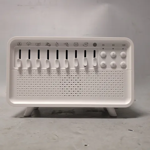 BOXED UNBRANDED WHITE NOISE SLEEPING MACHINE WITH DIFFUSER