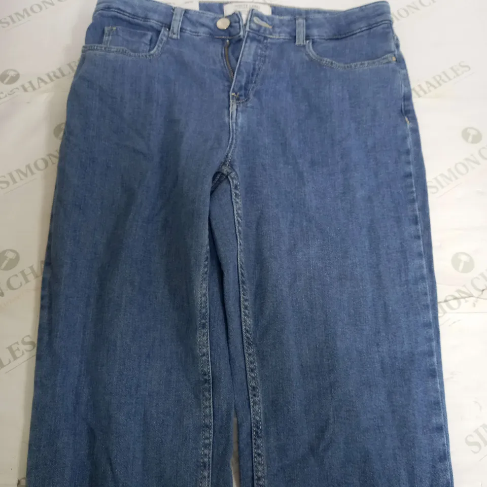 WHITE LABLE BROMPTON BOYFRIEND FIT DENIM JEANS - SIZE 10