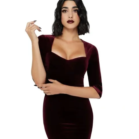 BRAND NEW KILLSTAR - HEXED HEART - RED WOMEN'S DRESS SIZE S