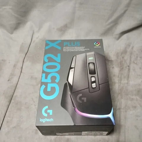 LOGITECH G502 X PLUS WIRELESS RGB GAMING MOUSE, BOXED
